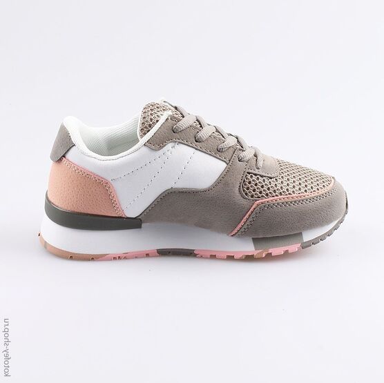 644240-72 Кроссовки для девочки сер-роз фото №2