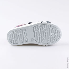 231143-11 Кеды для девочки син-роз фото №3