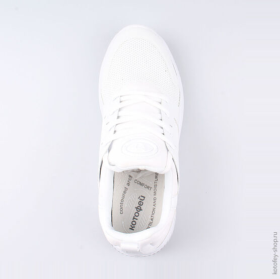 744129-72 Кроссовки для девочки белый фото №4