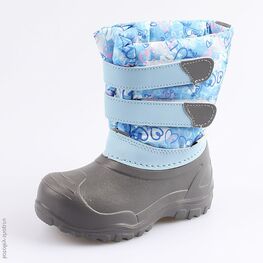 364025-49 Сноубутсы для девочки голубой