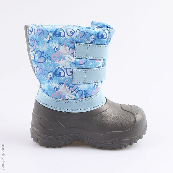 364025-49 Сноубутсы для девочки голубой фото №2