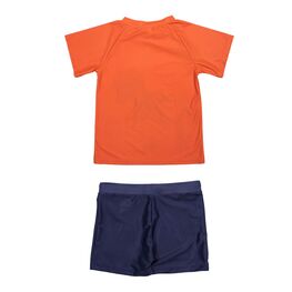 07753032-40 Комплект купальный Динозаврик - серфер для мальчики оранжевый фото №2