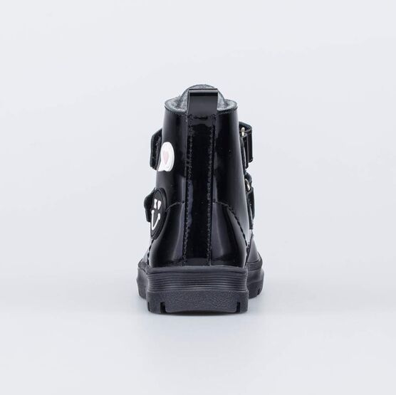 352364-31 Утепленные ботинки для девочки для девочки черный фото №5