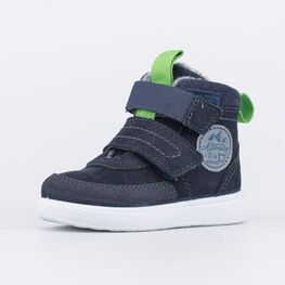 152352-34 Утепленные ботинки для мальчика Приключения синий для мальчики синий