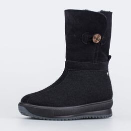 867120-41 Валенки с мягким голенищем для девочки черный