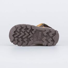 152297-56 Зимние ботинки на молнии для мальчика для мальчики коричневый фото №3