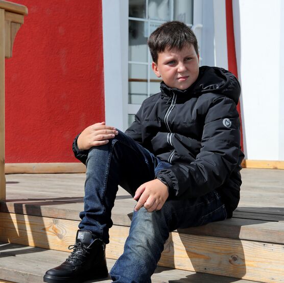 07757026-40 Куртка демисезонная Черный для мальчики черный фото №7