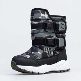 564108-41 Сапожки-дутики для мальчики чер-оли