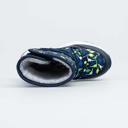 564106-41 Зимние сапожки-дутики для мальчики светло-синий фото №4