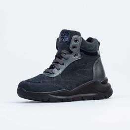 752180-52 Зимние ботинки для девочки для девочки серый