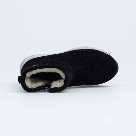 562063-43 Зимние полусапожки для девочки для девочки черный фото №4