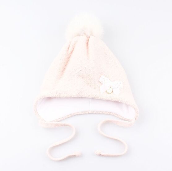 07811144-40 Шапка для девочки, розовый для девочки розовый