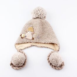 07811224-40 Шапка для девочки, серый для девочки серый