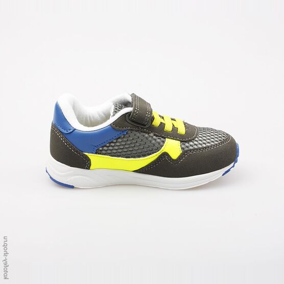 344111-71 Кроссовки для мальчики серый фото №2