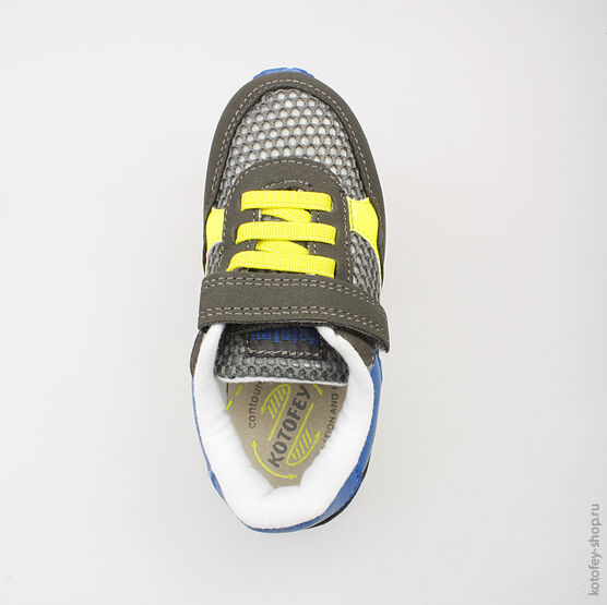 344111-71 Кроссовки для мальчики серый фото №4