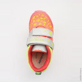 344114-71 Кроссовки для девочки коралл фото №4