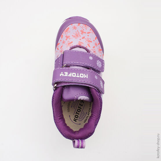 344114-72 Кроссовки для девочки сиреневый фото №4