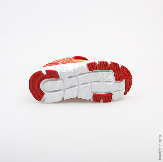 344116-72 Кроссовки для девочки красный фото №3