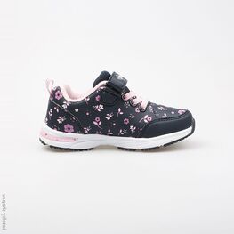 344117-71 Кроссовки для девочки син-роз фото №2