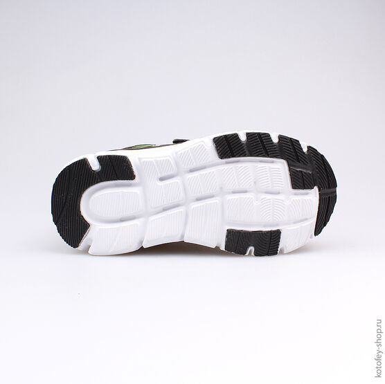 344119-72 Кроссовки для мальчики чер-зел фото №3