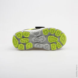 344121-72 Кроссовки для мальчики чер-зел фото №3