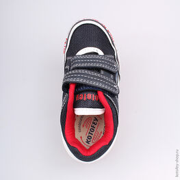 344126-71 Кроссовки для мальчики син-кра фото №4