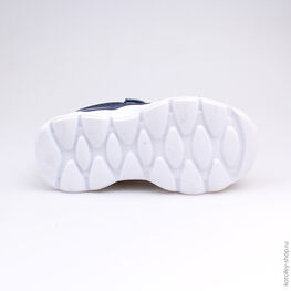 344129-73 Кроссовки для девочки син-роз фото №3