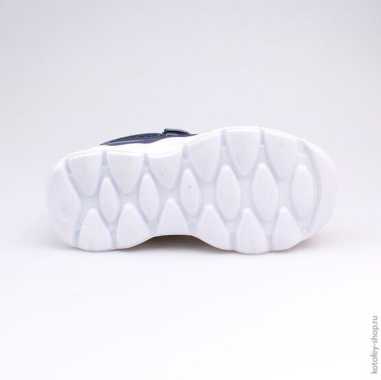 344129-73 Кроссовки для девочки син-роз фото №3