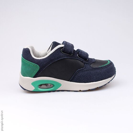 344130-71 Кроссовки для мальчики син-зел фото №2
