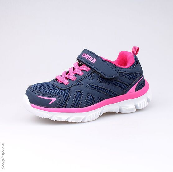 344133-71 Кроссовки для девочки син-фук