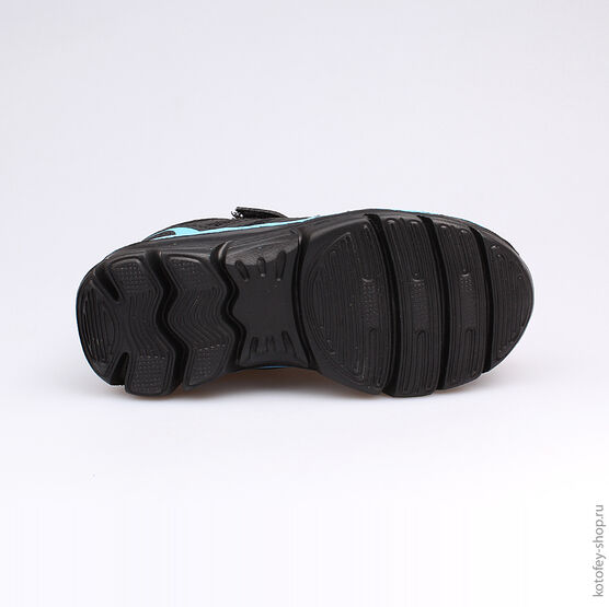 344133-72 Кроссовки для мальчики чер-гол фото №3