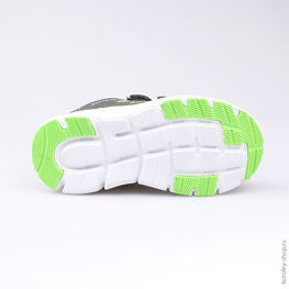 344140-72 Кроссовки для мальчики сер-зел фото №3