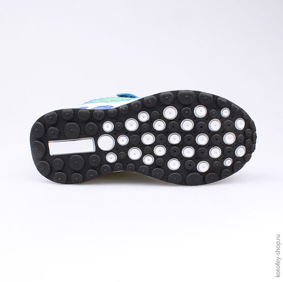 344142-71 Кроссовки для мальчики син-зел фото №3