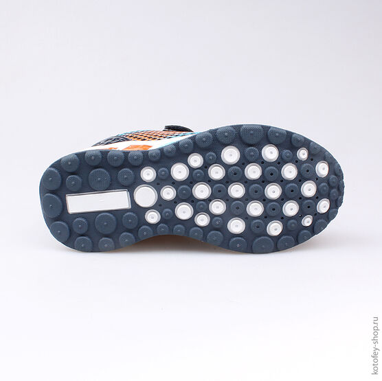 344142-72 Кроссовки для мальчики син-ора фото №3