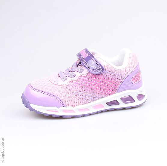 344142-73 Кроссовки для девочки роз-сир