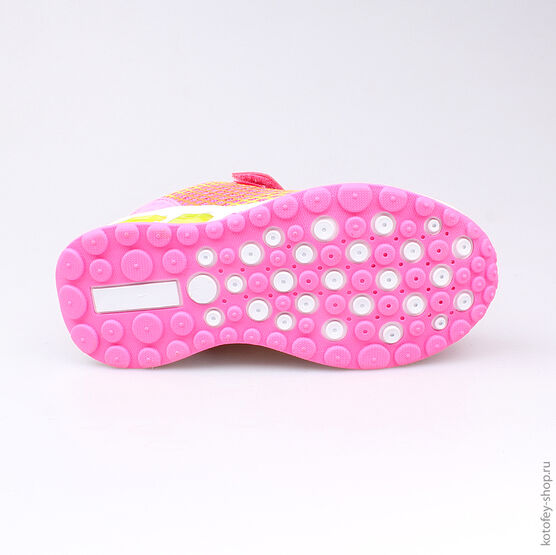344142-74 Кроссовки для девочки роз-сал фото №3