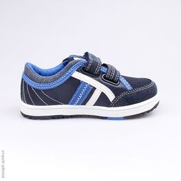 344143-21 Кроссовки для мальчики син-гол фото №2