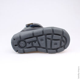 352018-41 Сапожки для мальчики син-сер фото №3