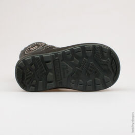 352045-53 Сапожки для мальчики чер-сер фото №3