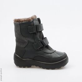 352046-52 Сапожки для мальчики серый фото №2