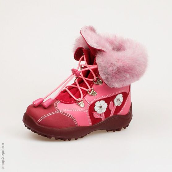 352049-52 Сапожки для девочки фуксия