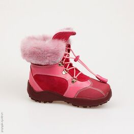 352049-52 Сапожки для девочки фуксия фото №2