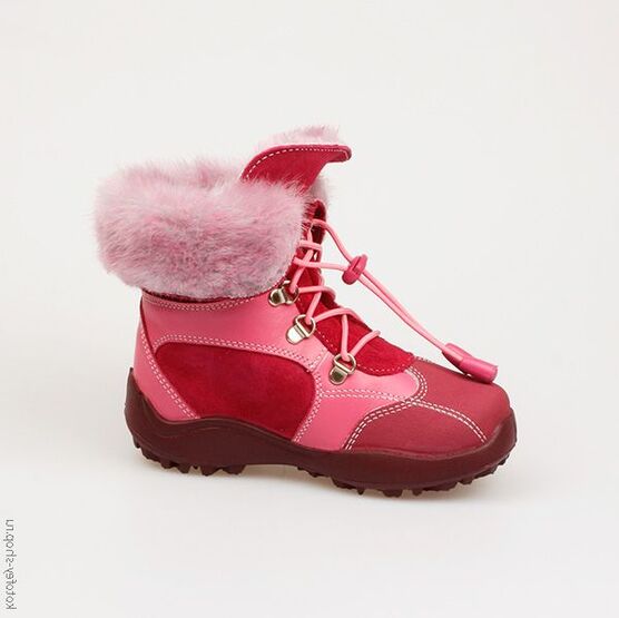 352049-52 Сапожки для девочки фуксия фото №2