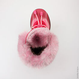 352049-52 Сапожки для девочки фуксия фото №4