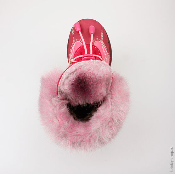 352049-52 Сапожки для девочки фуксия фото №4