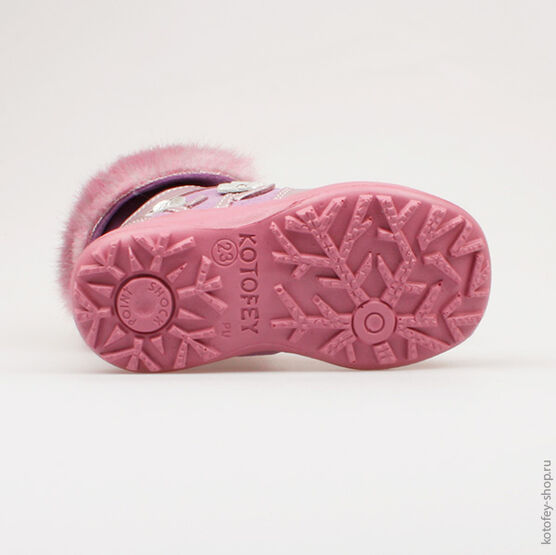 352049-53 Сапожки для девочки сиреневый фото №3