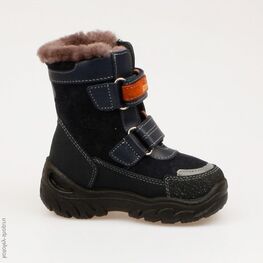 352050-52 Сапожки для мальчики светло-синий фото №2