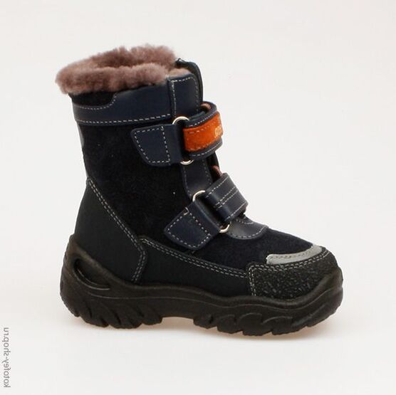 352050-52 Сапожки для мальчики светло-синий фото №2