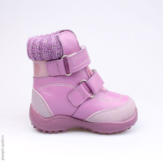 352053-54 Сапожки для девочки сиреневый фото №2