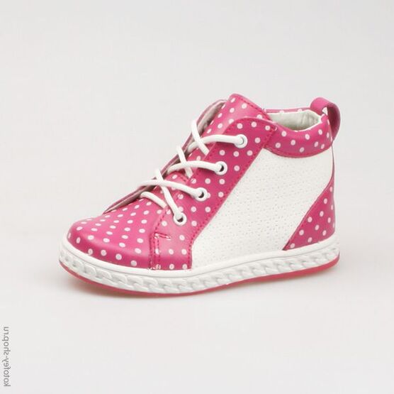 352055-23 Ботинки для девочки фук-бел